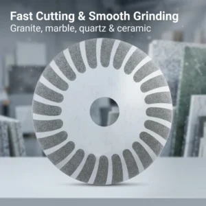 Industrial OEM Electroplated Diamond Saw Blade 100mm Circle Sharp Precise for Concrete Cutting