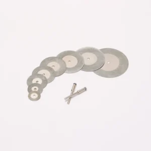 Industrial OEM Mini Diamond Electroplated Saw Blade 16-40mm Ti-Coated High Frequency Welded with Mandrel Tools