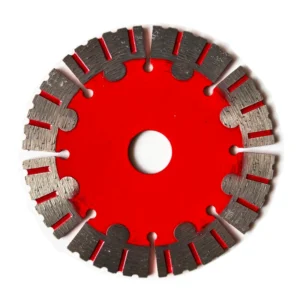 Industrial Segment Marble Cutting Ceramic Tile Diamond Concrete Saw Blade Ti Coated 105 230mm Diameter for Angle Grinder Dry