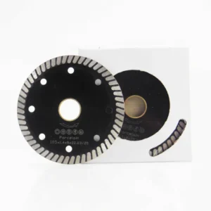 Industrial Turbo Diamond Saw Blade for Dry Cutting Granite Porcelain Tile Marble Brick