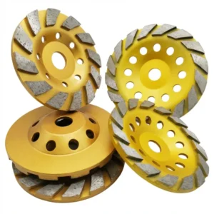 Industrial Turbo Diamond Wheel with Uniform Abrasion Professional Grinding Cup Wheel for Marble and Terrazzo Processing