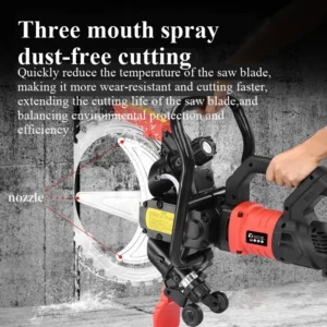 Brushless Diamond Circular Saw Cutting Machine Portable Electric Ring Saw Machine