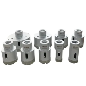 Large Diameter Wet Use HSS Cores Diamond Drill Bit Vacuum Brazed 150mm for Reinforced Concrete Stone Countertops & Asphalt