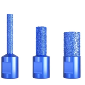 M10 M14 Vacuum Brazed Diamond Trimming Hole Enlarging Grooving Tools for Countertop Basins for Marble Granite Tile