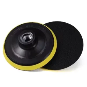 M14 5/8-11 M16 Medium Grit Abrasive Angle Grinder Buffing Pads OEM Polishing Rubber Backer Pads