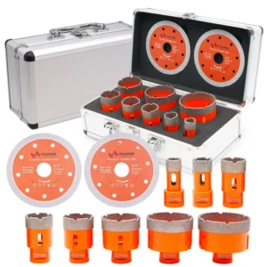M14 5 8 11 Vacuum Brazed Diamond Hole Saw Diamond Core Drill Bits for Porcelain Tile Ceramic Granite Marble Drilling