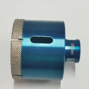 M14 Brazed Diamond Drill Bit Black Hole Saw Set Drilling Bit for Granite Marble Ceramic Tile Glass