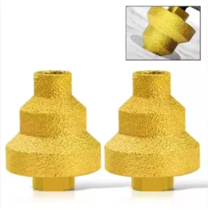 M14 Diamond Chamfer Stepped Cone Drill Bits 50mm 35mm 20mm for Enlarging Ceramic Marble Granite