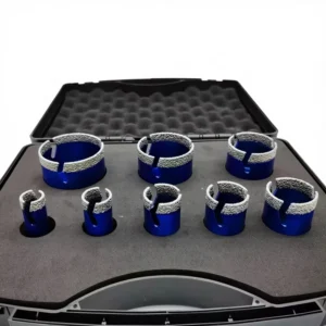 M14 Diamond Tool Vacuum Brazed Tile Core Drilling Bits Drill Bit Set for Concrete Porcelain Stone Granite Marble Ceramic Glass