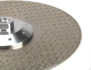 M14 Dry Diamond Cutting Disc Both Side Coated Electroplated for Grinding Granite and Marble Industrial Grade OEM Customizable