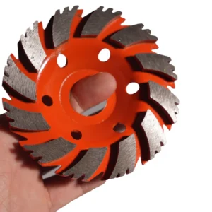 M14 Flange 105mm Nitride Finish Diamond Saw Blades for Industrial Granite Cutting OEM Power Tool Accessories