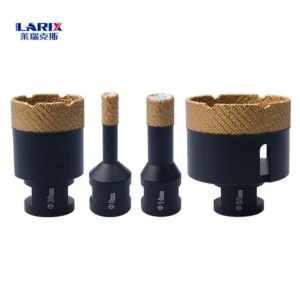 M14 High Speed Steel Core Vacuum Brazed 60mm Diamond Drill Bit for Masonry Drilling in Granite Marble Tile Ceramic