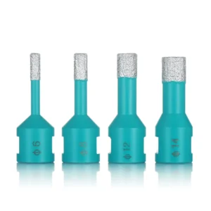 M14 Small Single Diamond Core Drill Bit Vacuum Brazing Granite and Quartz Core Bit Granite Marble Stone Tips Grinder Bits