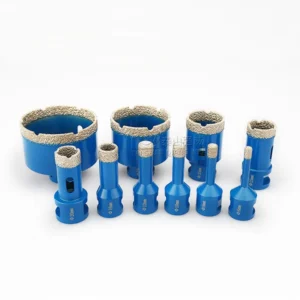 M14 or 5 8 11 Thread Dry Vacuum Brazed Diamond Core Drill Bits High Speed Steel Tile Masonry Tools for Glass
