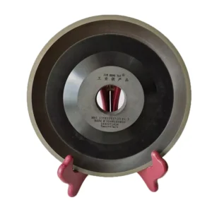 MD3 175X32X17(5)X1.5 Dish Shaped Diamond Tools Deburring Grinding Wheel with Sharpened Carbide Bond Saw Blade Teeth