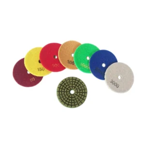 Machine Resin Hand Granite Floor Quartz Marble Stone 6mm Wet Diamond Polishing Pads