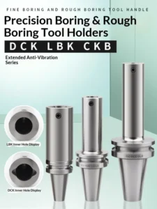 Machining Center Rough Boring Finish Tool Holder BT30 BT40 BT50 LBK Deep Hole Vibration Resistant Machining DCK Head Connection
