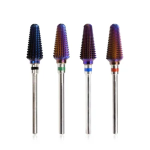 Manicure Tool Set Tornado Nail Drill Bits Carbide Tungsten Steel Nail Drill Bit Set For Clean Cuticle
