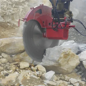 Manufacturers Direct Diamond Hydraulic Excavator Saw Pavement Grooving Rock Saw