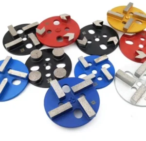 Manufacturers Directly Sell Metal Tools 100 mm Round Diamond Disks Polishing Plate Concrete Floors Using Abrasive Pads