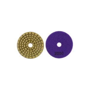 Marble Granite Concrete Stone Floor Polishing Pad 4-inch 100mm Soft Resin Diamond Pads Polish Grinding