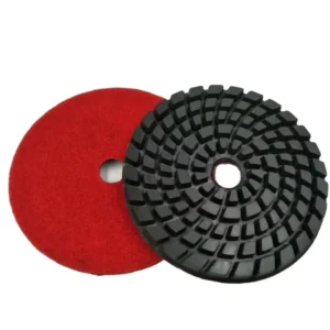Marble granite concrete stone floor polishing pad 4-inch 100mm soft resin diamond pads polish grinding