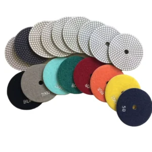 Midstar 4 Inch Diamond Polishing Pad Stone Abrasive Tool for Angle Grinder