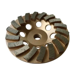 Model 115 4.5″ Diamond Abrasive Disc Angle Grinder Concrete Masonry Use 18 Turbo Segments #30/40 Grit Medium Bond