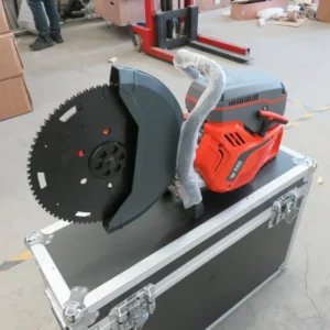 Motorized Two-Wheel Counter-Rotating Cutoff Saw High-Power Concrete Cutting Machine