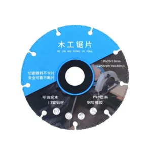 Multi Function Cutting Blade Angle Grinder Alloy Woodworking Saw Disc Diamond Carbide Steel OEM Customizable