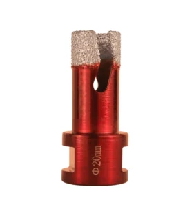 New Design 20mm Drilling Tools Diamond Hole Saw Vacuum Brazed M14 Core Drill Bit for Stone Masonry Drilling