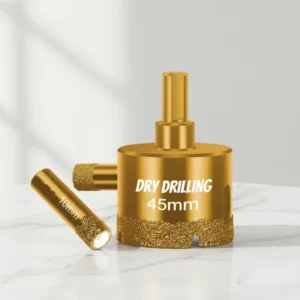 Non Serrated Hand Drill Hole Opener Diamond Core Drill Bit Vacuum Brazed Smooth Edge Heavy Duty Efficient for Tile Marble