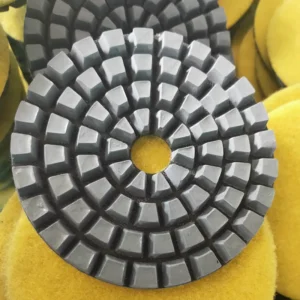 OEM Customizable Flexible Diamond Floor Polishing Buffing Pads Concrete Granite Sets for Stone Grinding