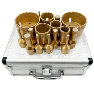 OEM M14 5 8 11 6mm 130mm Tile Rock Granite Marble Ceramic Concrete Diamond Core Drill Bit Sets for Angle Grinder