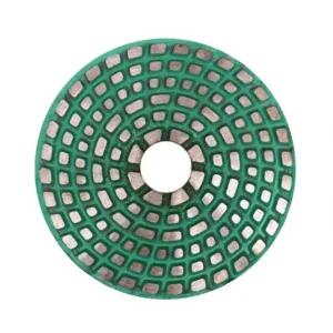 One Piece Sintering Metal Bond 3inch 4inch 100mm 240 Grit Diamond Wet Polishing Pad OEM Marble Granite Floor