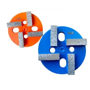 PEX 4 Inch Dry or Wet Marble Concrete Floor Metal Metal Bond Segment Metal Concrete Floor Grinding Diamond Polishing Pad