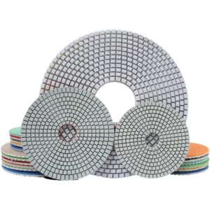 Polishing Marble 4inch Diamond Dry Stone Polishing Pads 3000grit 5000grit