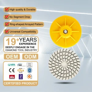 Polishing Tools Customized Professional Polijstpad Concrete Polishing Metal Durable Polishing Pads