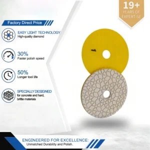 Polishing Tools Metal Dry Polishing Abrasive Polijstpad Customized Durable Industrial Floor Polishing Pads