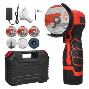 Portable 12V Battery Powered Mini Angle Grinder Industrial DIY Handheld Cutter Polishing Machine Trigger Cordless Grinder Slide