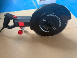 Portable 3200W High Frequency Concrete Wall Sawing Machine Industrial Grade Electric 12kg 4000Rpm Rounded Blade