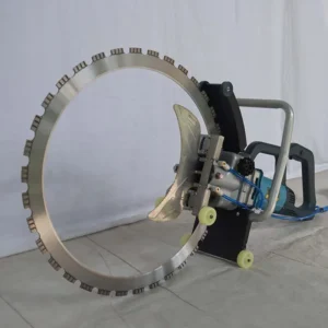 Portable Handheld Stone and Concrete Cutter Wall Saw Engine and Pump Included for Construction Industries