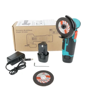 Portable Rechargeable Mini Lithium Angle Grinder Industrial Grade Household Handheld Polishing Cutting Machine Paddle Brushless