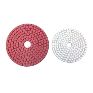 Premium Resin Bond Wet Diamond Polishing Pads 4 Inch 100mm OEM 1500 Grit for Concrete Stone Marble Granite