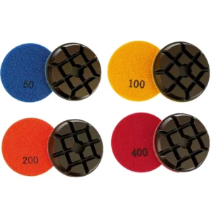 Premium Resin Diamond Polishing Pads OEM Coarse Abrasive for Concrete Floor Grinder Machine Dry Wet Polishing