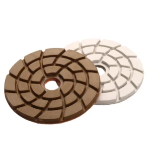 Professional Diamond Bonded Resin Stone Floor Polishing Pads Wet Dry Use OEM