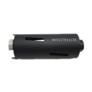 Professional Grade Dry Diamond Core Drill Bit Sintered Diamond Hole Saw Concrete Steel Marble Drilling Side Groove Well