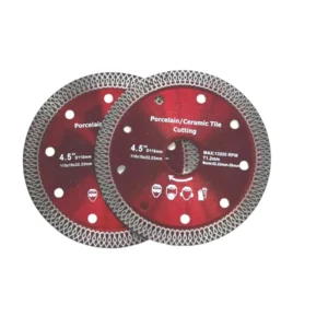 Red High Grade 115mm Diamond Cutting Grinding Disc Industrial Customized for Angle Grinder with High Hardness Zirconia