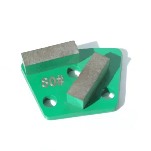 Redi Lock High Hardness 2 Segment Diamond Grinding Plates 10mm Thickness Customizable OEM Abrasive Discs From Manufacture