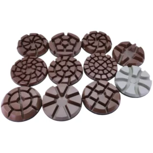 Resin Bond Diamond Dry Polishing 3″ Concrete Floor Polishing Pad Wet Dry Use Fine Abrasive OEM Available